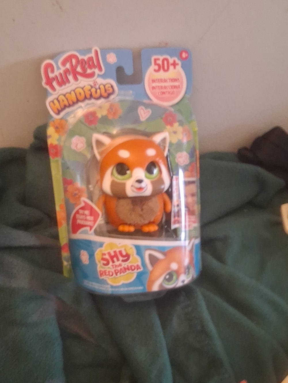 FurReal Handfuls Shy Red Panda Plush - Orange